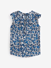 Crew Clothing – Ondine – Oberteil mit Rüschenärmeln - Bild 5 von 5