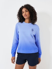 Blau - Crew Clothing Crew Neck 100% Cotton Sweatshirt - Bild 1 von 5