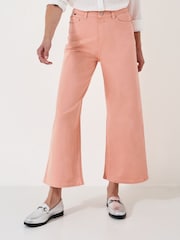 Crew Clothing Pink Relaxed Cropped Jeans - Image 3 of 5