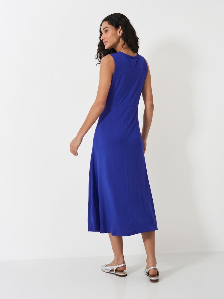 Crew Clothing Sleeveless Twist Jersey Dress - Bild 2 von 5 Crew Clothing Sleeveless Twist Jersey Dress - Bild 2 von 5