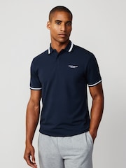 Hackett London Men Blue Polo Shirt - Image 1 of 8