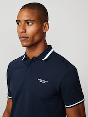 Hackett London Men Blue Polo Shirt - Image 5 of 8