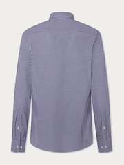 Hackett London Men Blue 100% Cotton Shirt - Image 8 of 10