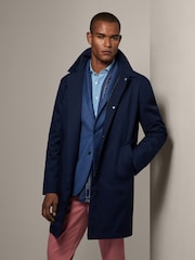 Hackett London Men Blue Coat - Image 3 of 12