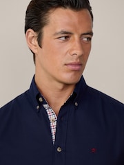Hackett London Men Blue 100% Cotton Shirt - Image 5 of 10