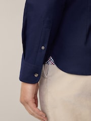 Hackett London Men Blue 100% Cotton Shirt - Image 6 of 10