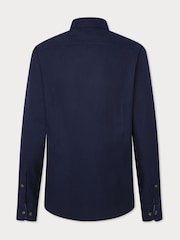 Hackett London Men Blue 100% Cotton Shirt - Image 8 of 10