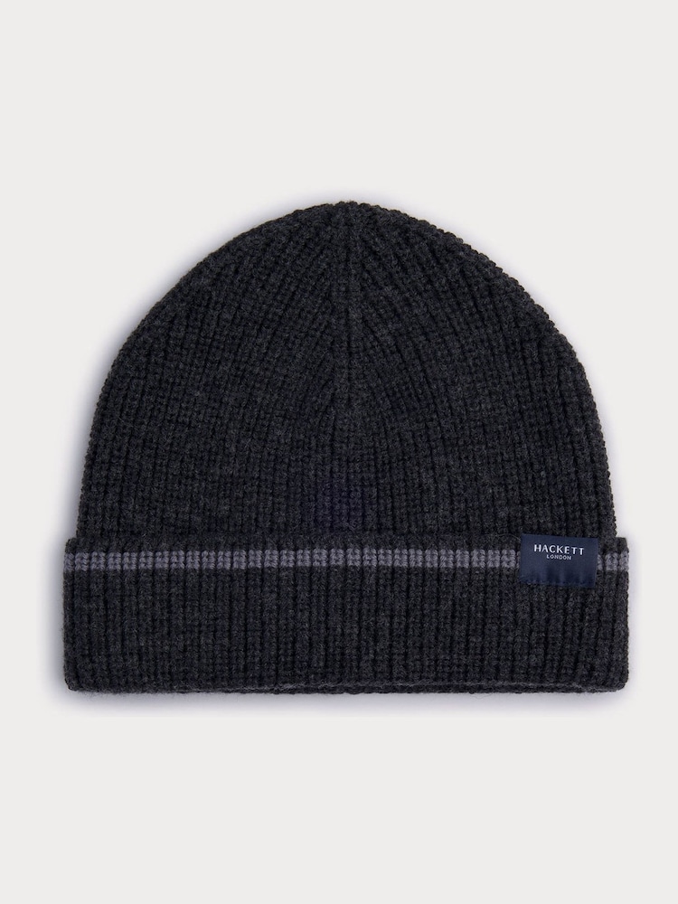 Hackett Mens Grey London Hat - Image 2 of 3