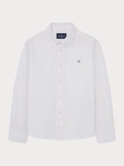 Hackett London Older Boys 100% Cotton White Shirt - Изображение 1 из 3