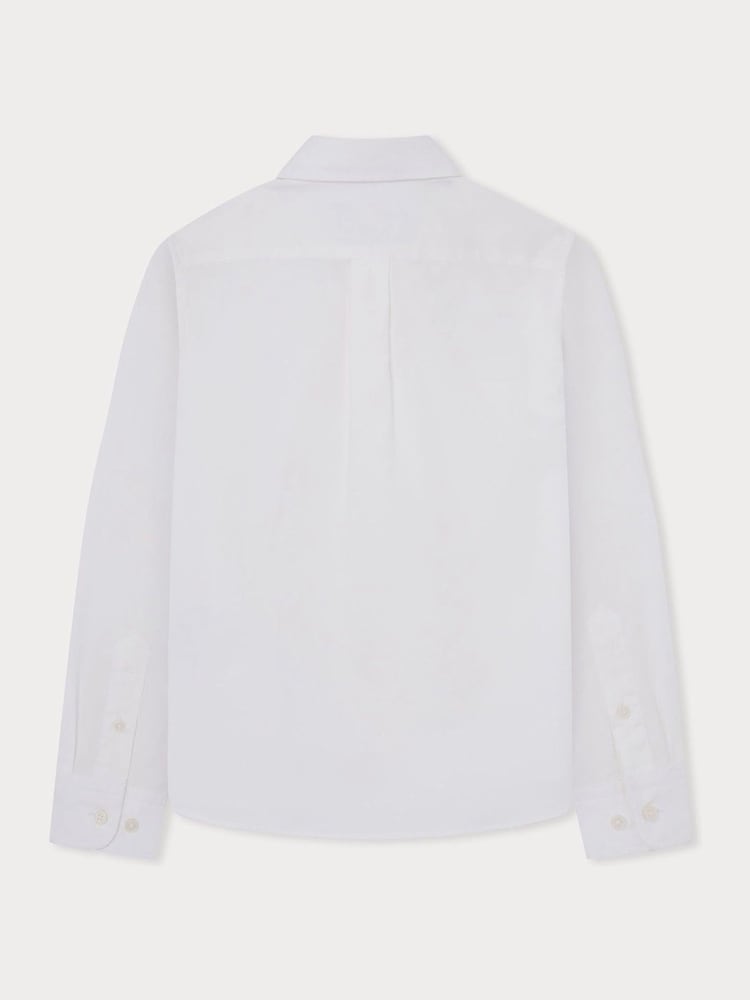 Hackett London Older Boys 100% Cotton White Shirt - Изображение 2 из 3 Hackett London Older Boys 100% Cotton White Shirt - Изображение 2 из 3