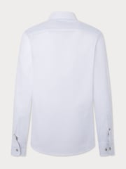 Hackett London Men 100% Cotton White Shirt - Image 2 of 4