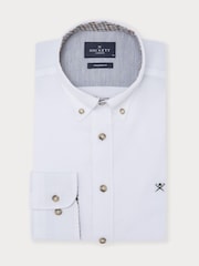 Hackett London Men 100% Cotton White Shirt - Image 3 of 4