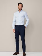 Hackett London Men Blue 100% Cotton Shirt - Image 6 of 10