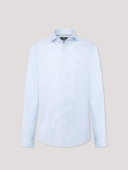 Hackett London Men Blue 100% Cotton Shirt - Image 7 of 10
