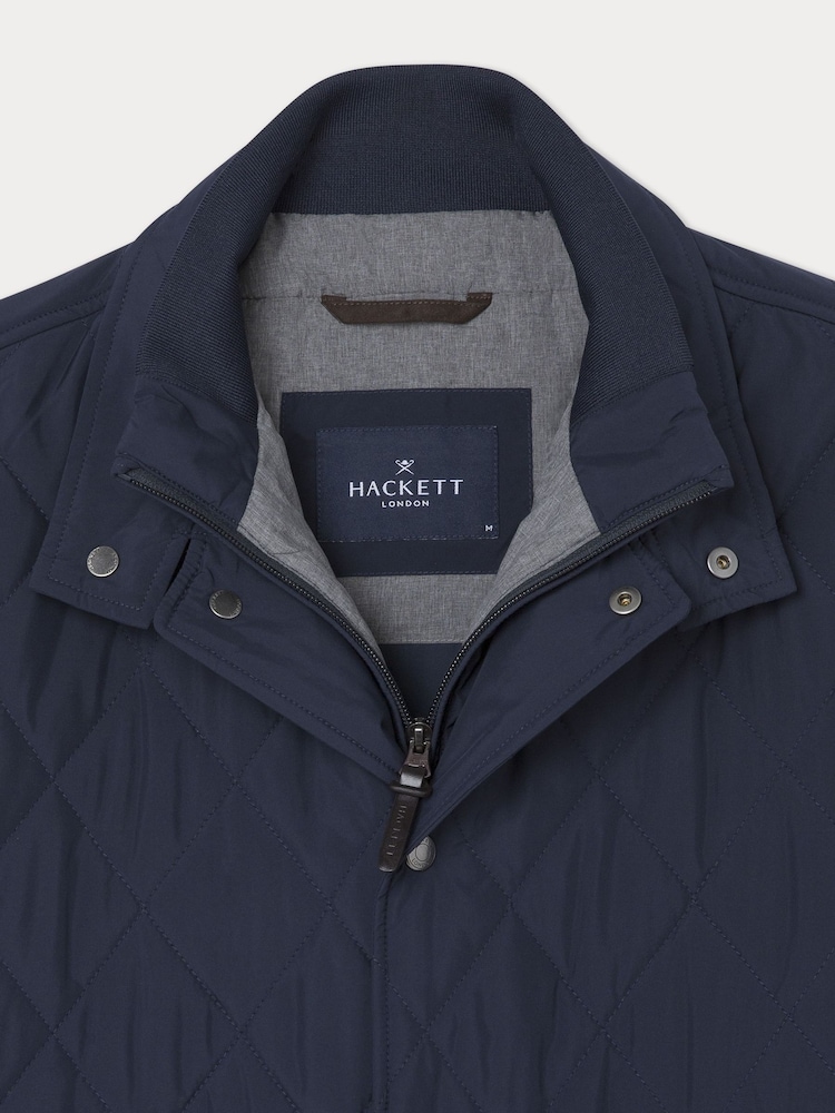Hackett London Men Blue Coat - Image 6 of 6