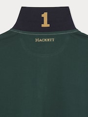 أخضر - قميص بولو رجالي قطن 100% من Hackett London - صورة 9 من 9