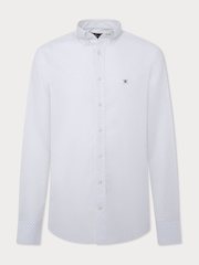 Hackett London Men 100% Cotton White Shirt - Image 1 of 4