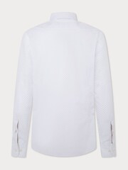 Hackett London Men 100% Cotton White Shirt - Image 2 of 4