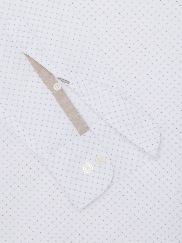 Hackett London Men 100% Cotton White Shirt - Image 4 of 4