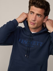 Hackett London Men Blue Hoodies - Image 5 of 8