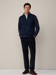 سويت شيرت أزرق رجالي من Hackett London - صورة 3 من 10