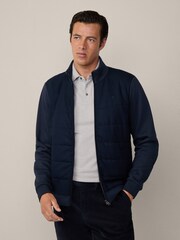 سويت شيرت أزرق رجالي من Hackett London - صورة 5 من 10