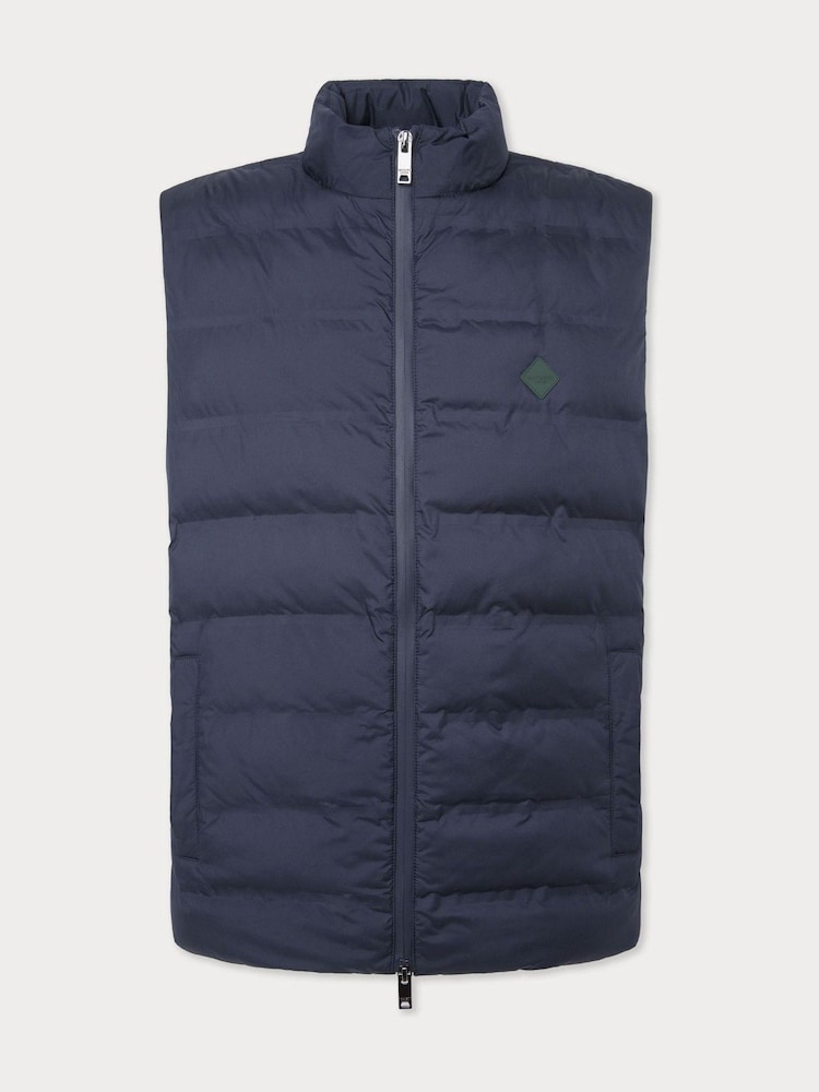 Hackett London Blaue Weste für Herren - Bild 11 von 11