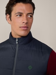 Hackett London Blaue Weste für Herren - Bild 6 von 11