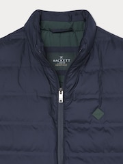 Hackett London Blaue Weste für Herren - Bild 9 von 11
