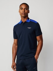 Hackett London Men Blue Polo Shirt - Image 1 of 8