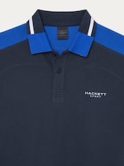 Hackett London Men Blue Polo Shirt - Image 8 of 8