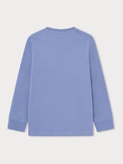 Hackett London Older Boys Blue 100% Cotton T-Shirt - Image 2 of 2