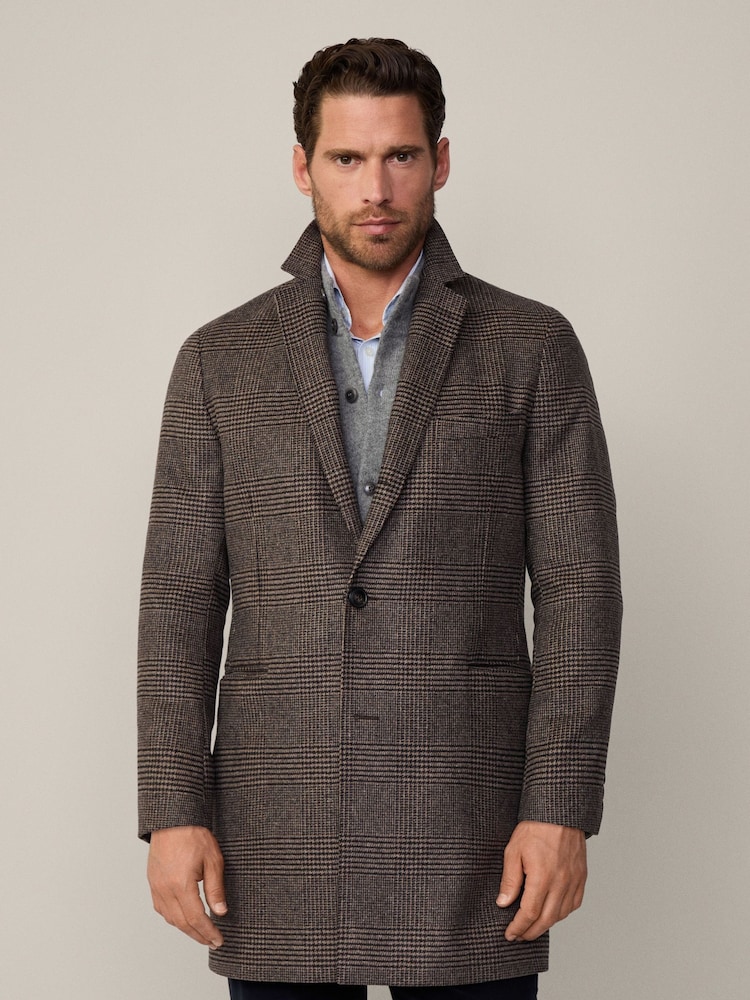 Hackett London Men Brown Coat - Image 1 of 12