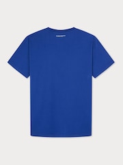 Hackett London Men Blue 100% Cotton T-Shirt - Image 2 of 3