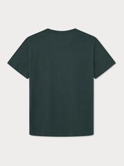 Hackett Men Green London 100% Cotton T-Shirt - Image 2 of 3