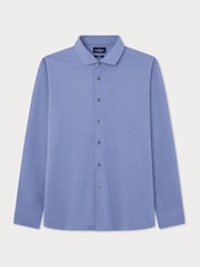 Hackett London Men Blue 100% Cotton Polo Shirt - Image 1 of 3