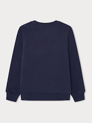 Hackett London Older Boys Blue 100% Cotton Sweatshirt - Image 2 of 3