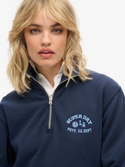 Superdry Athletic Essentials Half Zip Sweatshirt - Imagen 2 de 7
