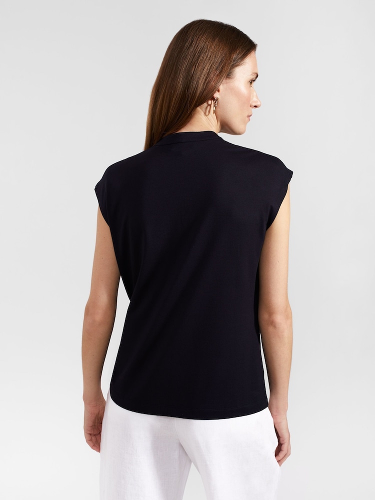 Hobbs Blue Maeve Top - Image 2 of 4 Hobbs Blue Maeve Top - Image 2 of 4