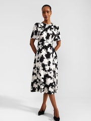 Hobbs White Petite Alva Dress - Image 1 of 4