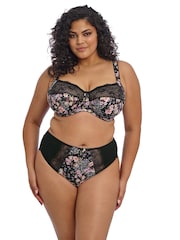 Elomi Summer Garden Morgan Underwire Black Bra - Image 3 of 6