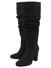 Ravel kniehohe Stiefel aus Veloursleder - Bild 2 von 4