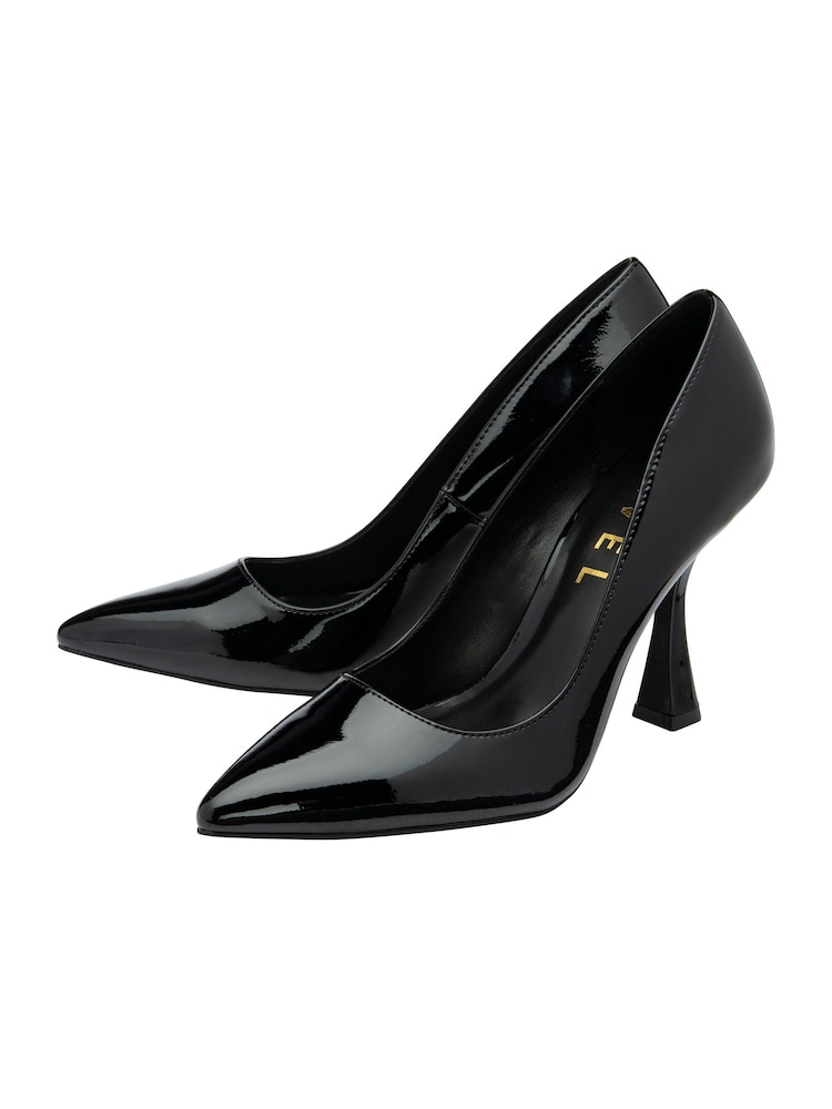 Ravel Black Pointed-Toe Court Shoes - Image 2 of 4