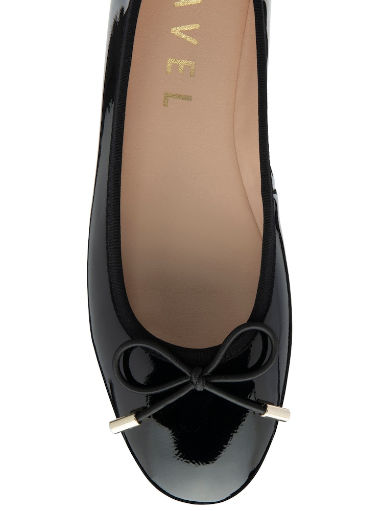 Ravel Floral Black Ballerina Shoes - Image 4 of 4