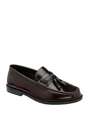 Ravel Red Leather Loafers - Image 1 of 4
