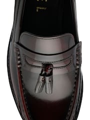 Ravel Red Leather Loafers - Image 4 of 4