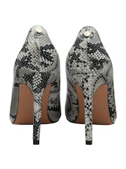 Ravel Grey Stiletto Heel Court Shoes - Image 3 of 4