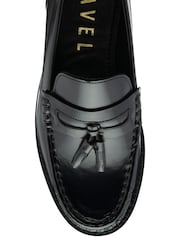 Ravel Black Leather Loafers - Image 4 of 4