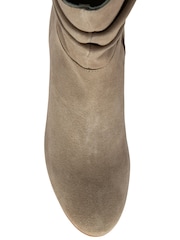 Ravel Natural Suede Mid-Calf Boots - Image 4 of 4