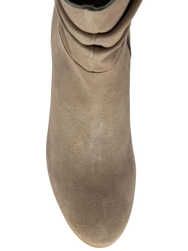 Ravel Natural Suede Mid-Calf Boots - Image 4 of 4